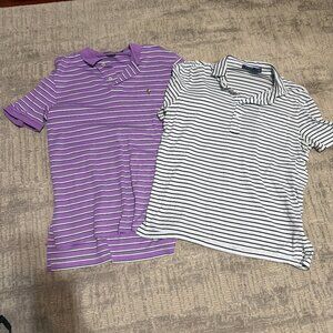Polo Ralph Lauren Men's Classic Fit Soft Touch Polo shirt M Striped